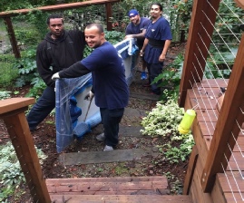 Getting large items into difficult locations is no problem